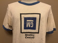 Vintage 8039s GM Quality Control General Motors Soft Paper thin Ringer Tshirt L Graphic Tee – Soft Feel · Trending Graphic Apparel