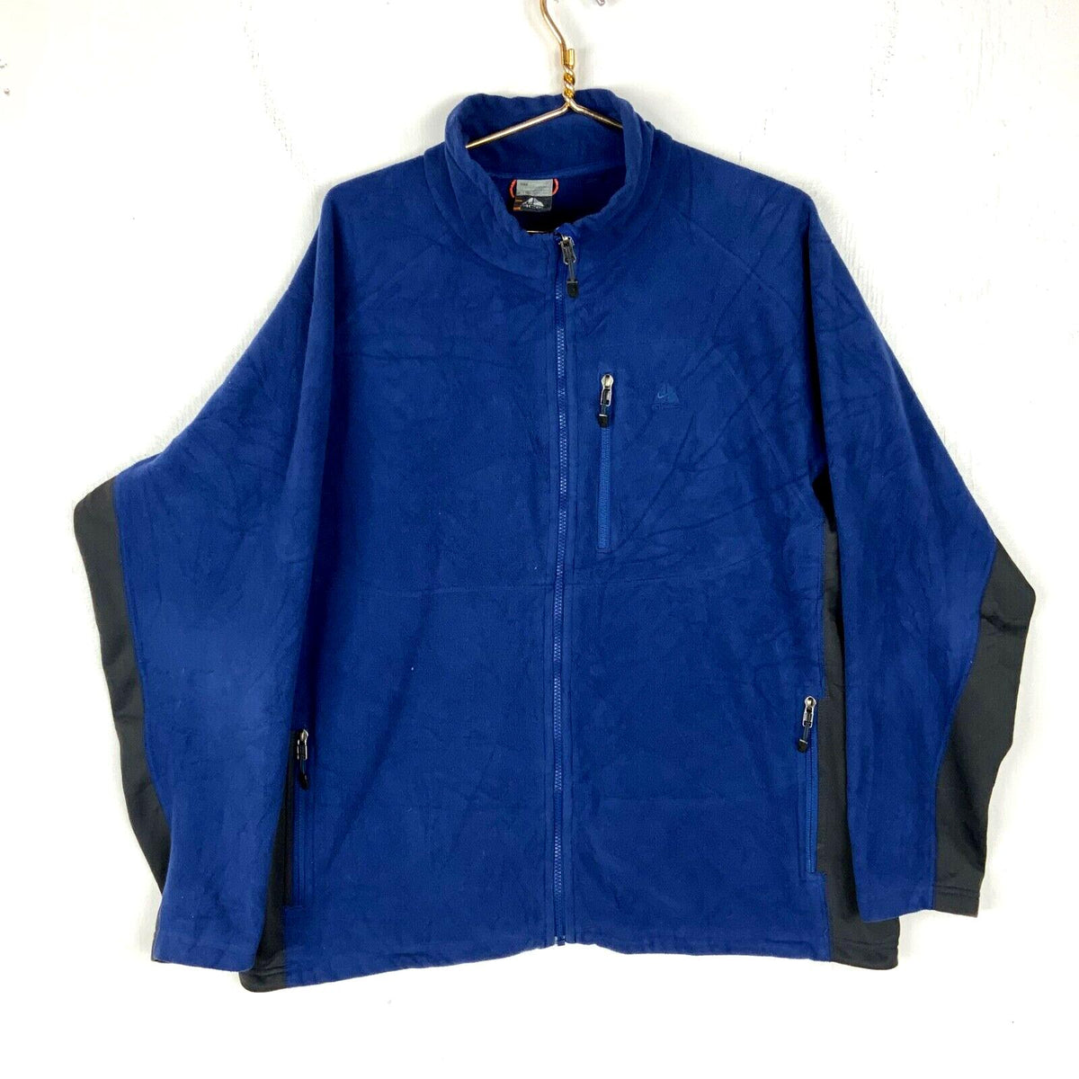 Vintage Nike Acg Therma Fit Fleece Sweater Jacket XL Blue Full Zip Outdoor Graphic Tee – Cozy Vibes · Trending Graphic Apparel