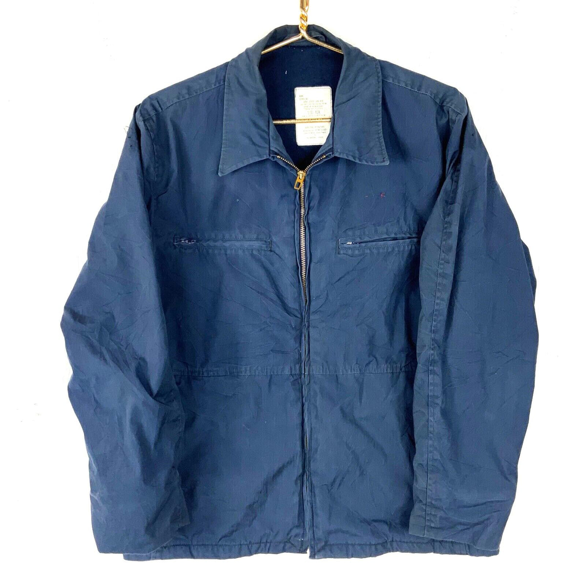 Vintage Us Military Utility Jacket Size 42R Blue 1984 Full Zip Graphic Tee – Soft Feel · High-Quality Print