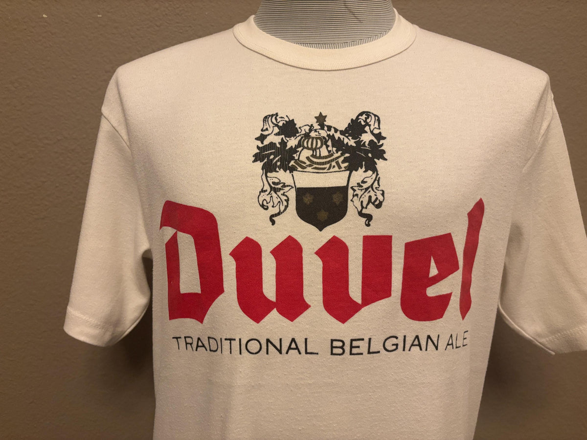 Vintage 8039s DUVEL BeerTraditional Belgian Ale Sigil Tshirt XL Graphic Tee – Feel-Good Design · Perfect For Daily Wear