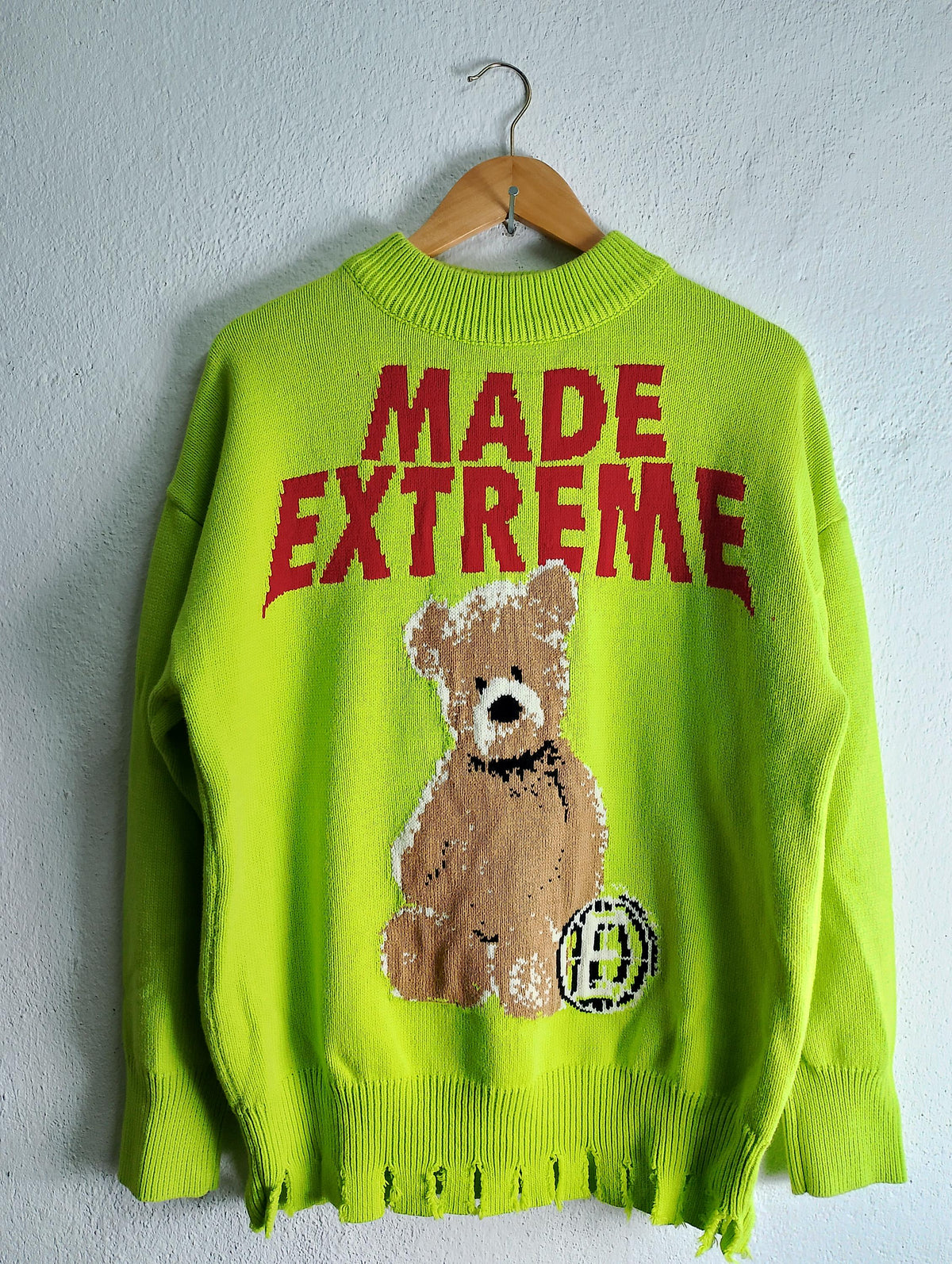 Made extreme knitwear sweaters Large Graphic Tee – Aesthetic Look · Must-Have Style