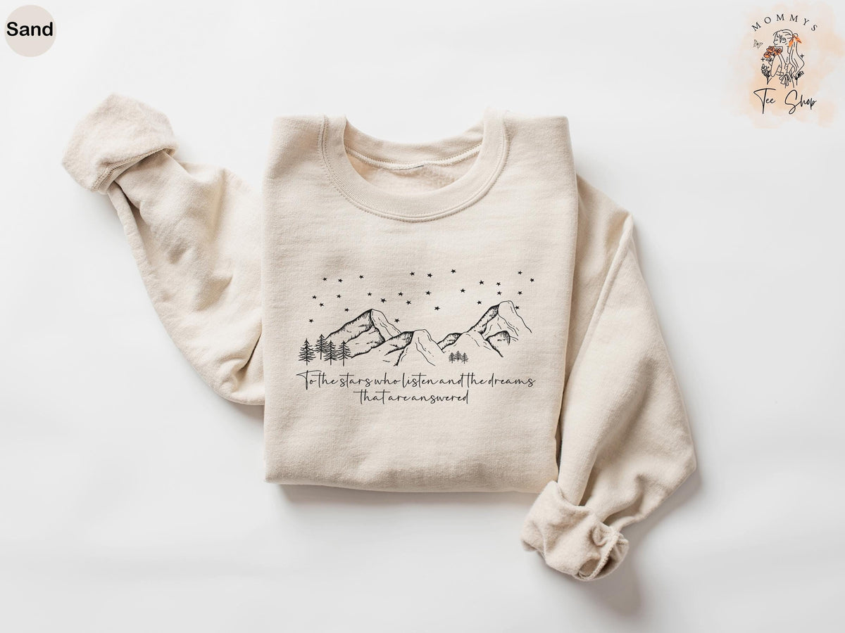 Acotar Night Court Comfy Sweatshirt Acotar Merch SJM Merch Hoodie City of Starlight Sweater ACOTAR Sweatshirt To The Stars Who Listen Hoodie – Bold Style · Trending Graphic Apparel