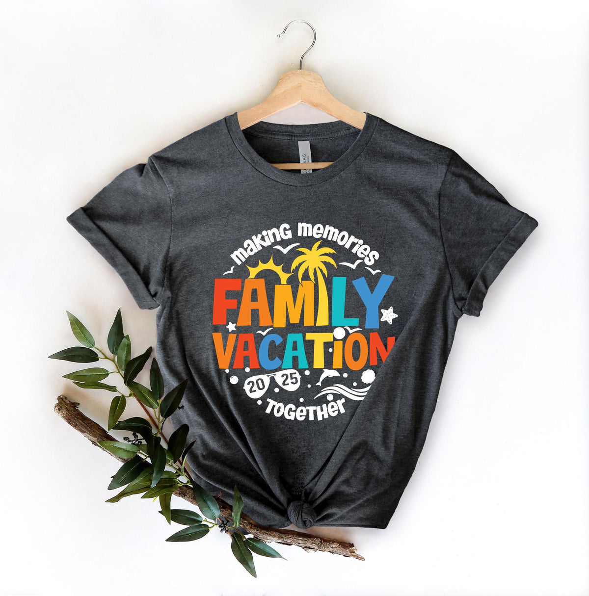 Family Vacation Making Memories Together 2025 ShirtFamily Vacation Travel ShirtCustom Family Funny Shirt Family Vacation 2025 Tshirt Graphic Tee – Everyday Comfort · Great Gift For Fans