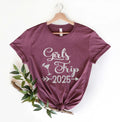 Girl Trip Shirt Girls Trip Shirt Vacation Shirt Girls Trip 2025 Shirt Group Trip Gift Girl Trip Girl Trip Shirts Graphic Tee – Warm & Stylish · High-Quality Print