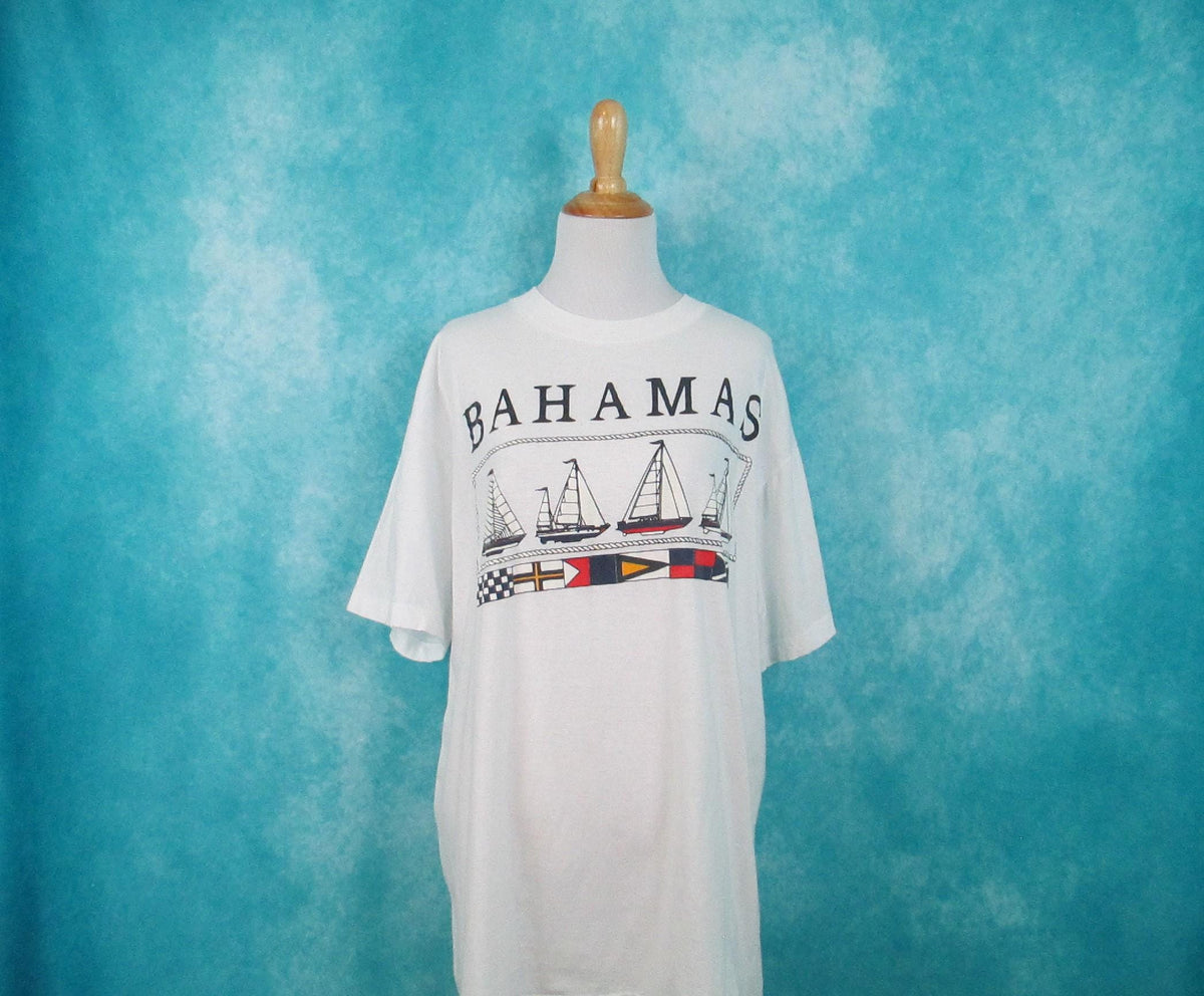 Bahamas Single Stitch 9039s Sailboat Shirt XXL Cotton Graphic Tee Graphic Tee – Cozy Vibes · Top Pick For Any Outfit