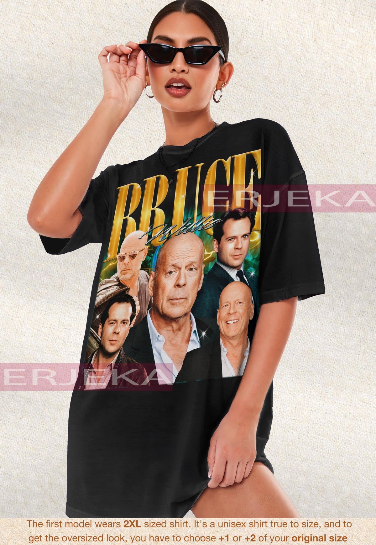 BRUCE WILLIS T shirt Bruce Willis Fans Shirt Bruce Willis Vintage Tees Bruce Willis Retro Shirt Bruce Long Sleeve Bruce Willis Bootleg Graphic Tee – Bold Style · High-Quality Print
