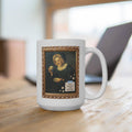Coffee Lover Art History 15 Oz Mug Humanities Major More Espresso Less Depresso Ivana Kobilca 19th Century Austrian Artist Barista Gift Graphic Tee – Premium Graphic · Perfect For Daily Wear