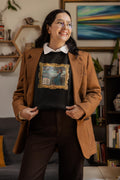 Miranda by John William Waterhouse Sweatshirt William Shakespeare Tempest Classic Literature Art History Gift for Reader Humanites Major Sweatshirt – Aesthetic Look · Great Gift For Fans