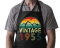 70th Birthday Gift Born 1955 Funny Cooking Apron BBQ Master Grill Pro 70 Years Old Kitchen Legend Gift Him Her Unisex Graphic Tee – Soft Feel · Perfect For Daily Wear