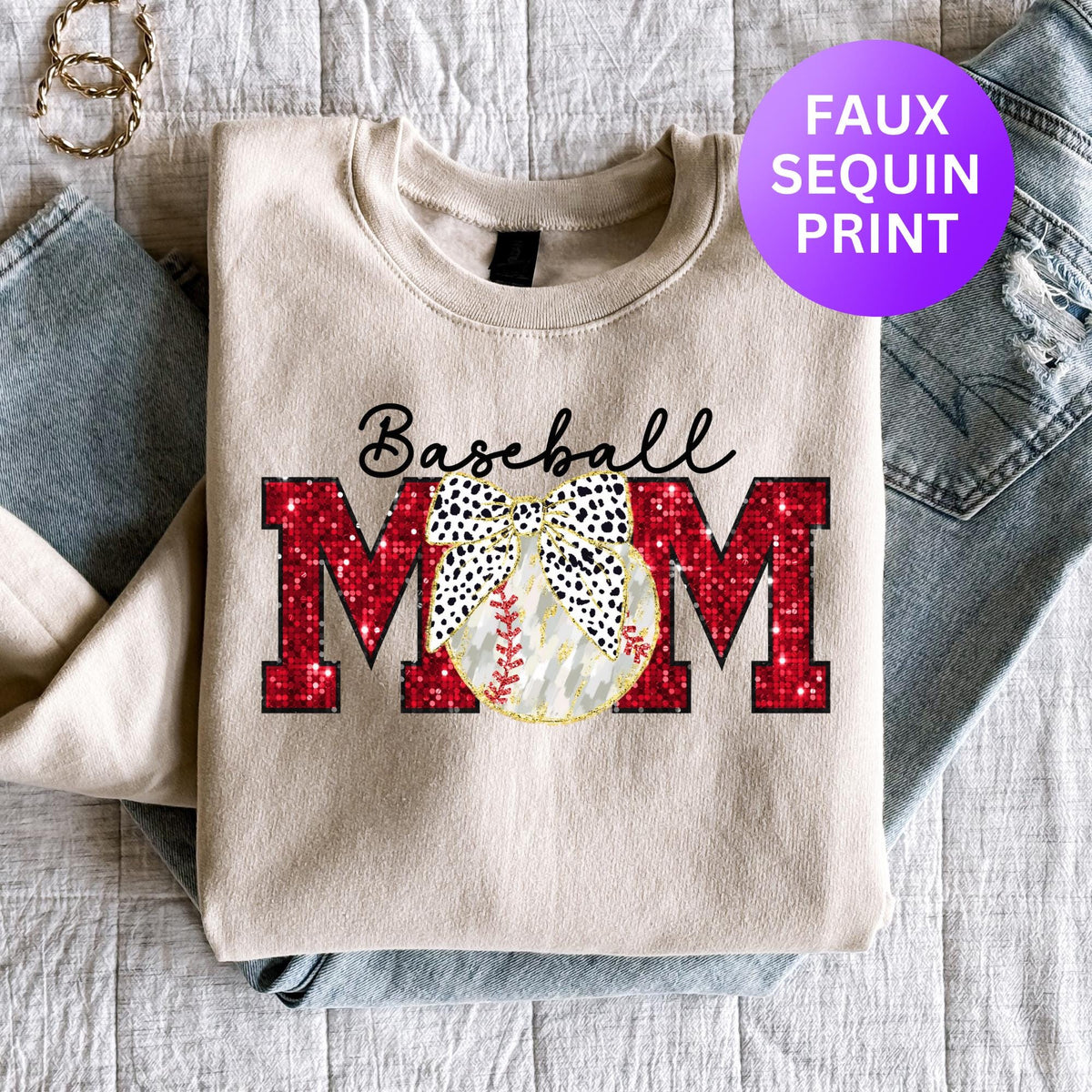 Baseball Mama Sweatshirt Baseball Mom Sweatshirt Gift for Baseball Mom Sweatshirt – Bold Style · Trending Graphic Apparel