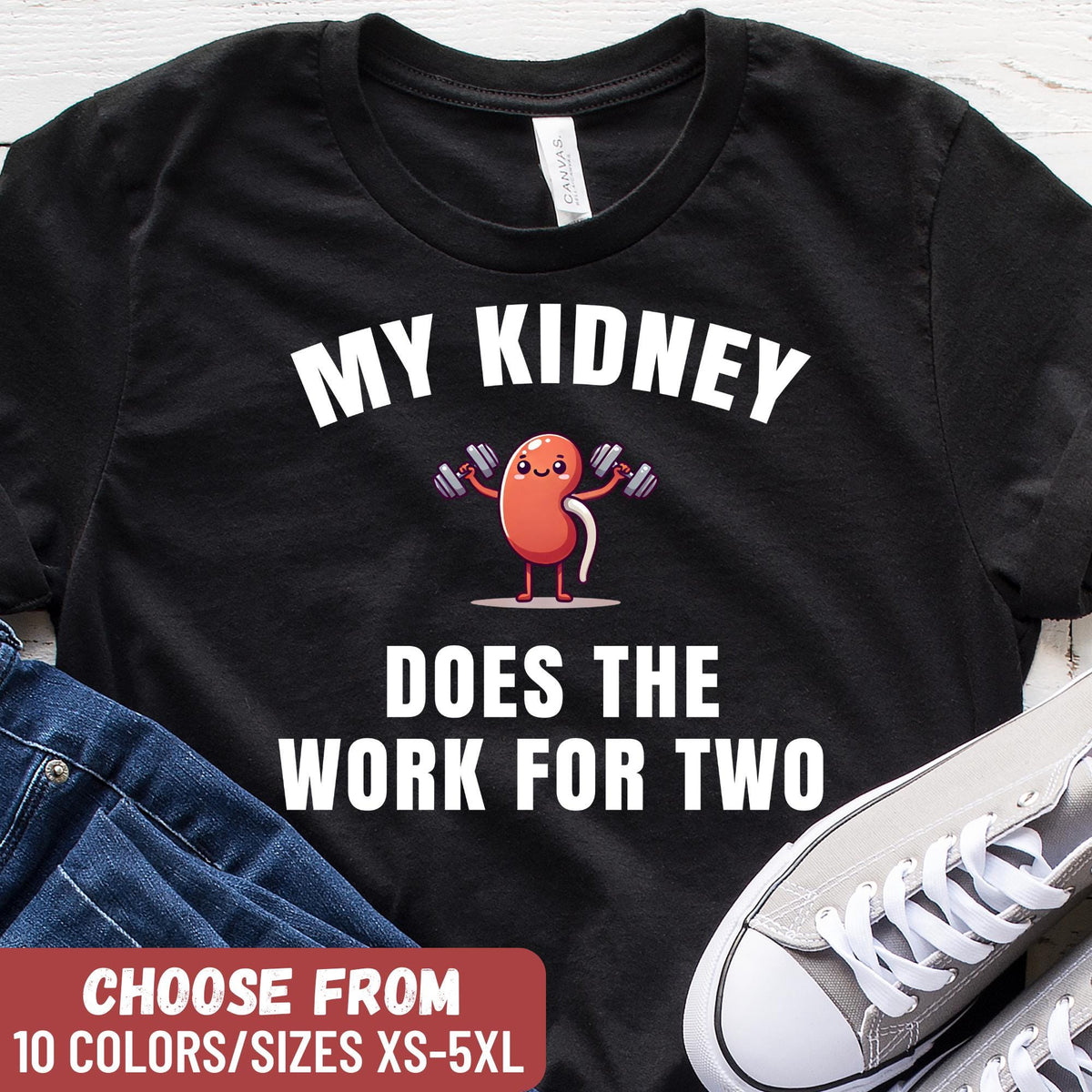 Funny Kidney Transplant Shirt Kidney Donor Gift Kidney Donor Shirt Kidney Survivor Shirt Kidney Support Shirt Funny Organ Donor gift Graphic Tee – Feel-Good Design · Must-Have Style