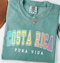 Costa Rica Beach Colorful Retro Tshirt Gift Tee Graphic Tee – Feel-Good Design · Great Gift For Fans