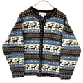 Vintage Grandma Knit Wool Sweater Women39s Large Reindeer Cardigan Graphic Tee – Cozy Vibes · Top Pick For Any Outfit