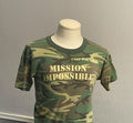 Vintage 90s Camp War Eagle Mission Impossible army Camo Camouflage Tshirt size M Graphic Tee – Cozy Vibes · Trending Graphic Apparel