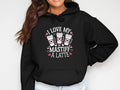 Dog Lover Hoodie for Women Latte and Mastiff Design Cozy Women39s Hoodie Cute Dog Coffee Print Comfortable Hoodie Gift for Her Hoodie – Aesthetic Look · Top Pick For Any Outfit