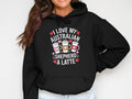 Cute Womens Hoodie I Love My Australian Shepherd A Latte Dog Lover Gift Cozy Sweatshirt Coffee Lovers Gift Cute Pet Hoodie Hoodie – Aesthetic Look · Must-Have Style