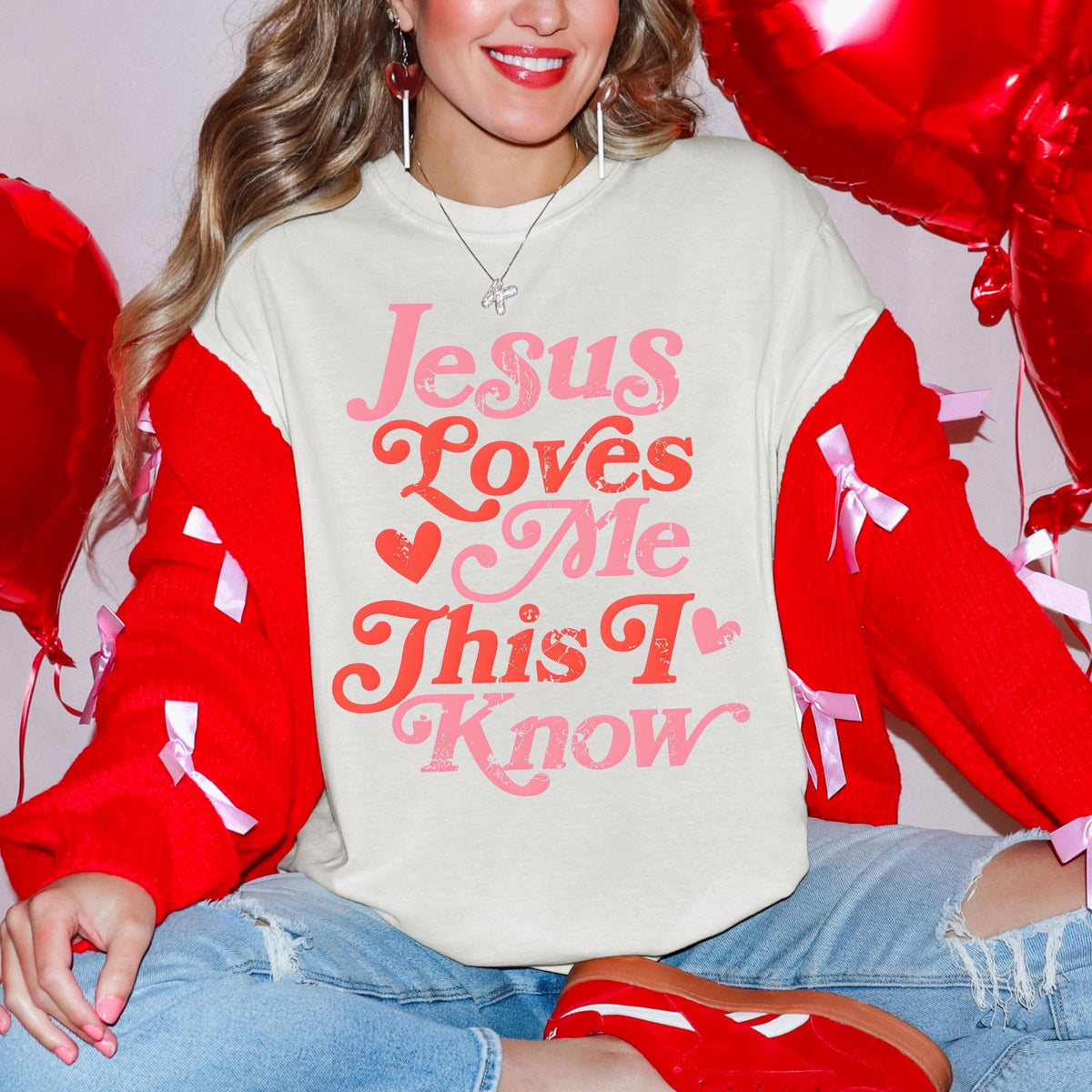 Comfort Colors Jesus Loves Me This I Know Shirt Religion Gift Easter Shirt Easter Gifts Religious Shirt Christian Streetwear Graphic Tee – Aesthetic Look · Perfect For Daily Wear