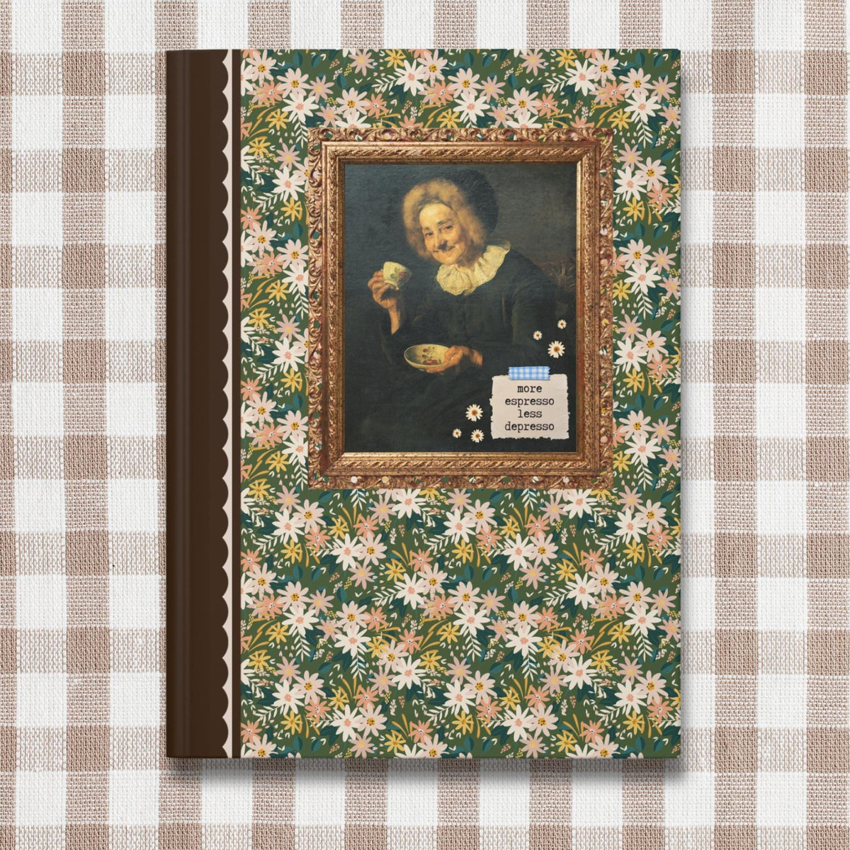 Coffee Lover Art History Notebook Humanities Major More Espresso Less Depresso Ivana Kobilca 19th Century Austrian Artist Barista Gift Graphic Tee – Feel-Good Design · Top Pick For Any Outfit