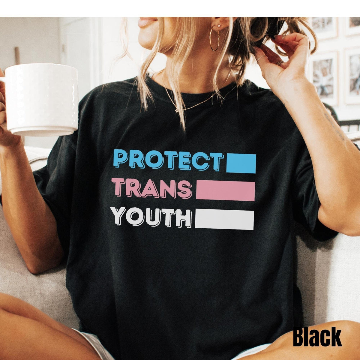 Protect Trans Youth Shirt Trans Rights Tee Protect Trans Kids Shirt LGBTQ Transgender Equal Rights Gift Equality Shirt Graphic Tee – Everyday Comfort · Must-Have Style