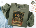 Veterinary Medicine Sweatshirt Skeleton Tarot Vet Shirt Vet Staff Gift Vet Tech Week Crewneck Vet Med Nurse Student Grad Gifts Sweatshirt – Bold Style · Great Gift For Fans