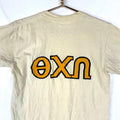 Vintage 1970s Fraternity TShirt Medium Made Usa Single Stitch Theta Chi Omega Graphic Tee – Bold Style · Perfect For Daily Wear
