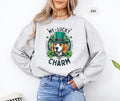 St Patrick39s Day Beagle Sweatshirt St Paddy39s Day My Beagle is My Lucky Charm St Patty Beagle Crewneck Beagle Sweater Beagle mama shirt Sweatshirt – Easygoing Wear · Top Pick For Any Outfit