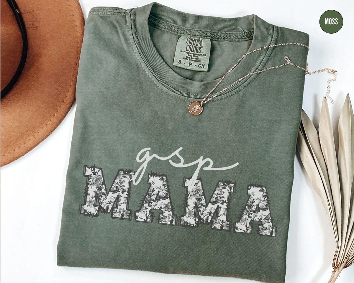 GSP Mama Shirt Toile De Jouy Pointer Tee German Pointer Mom TShirt Floral Shorthaired Pointer Shirt Dog Mothers Day Gift Graphic Tee – Fan Favorite · High-Quality Print