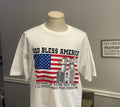 Vintage 2001 God Bless America 911 Twin Towers white Tshirt size XL Graphic Tee – Soft Feel · Must-Have Style