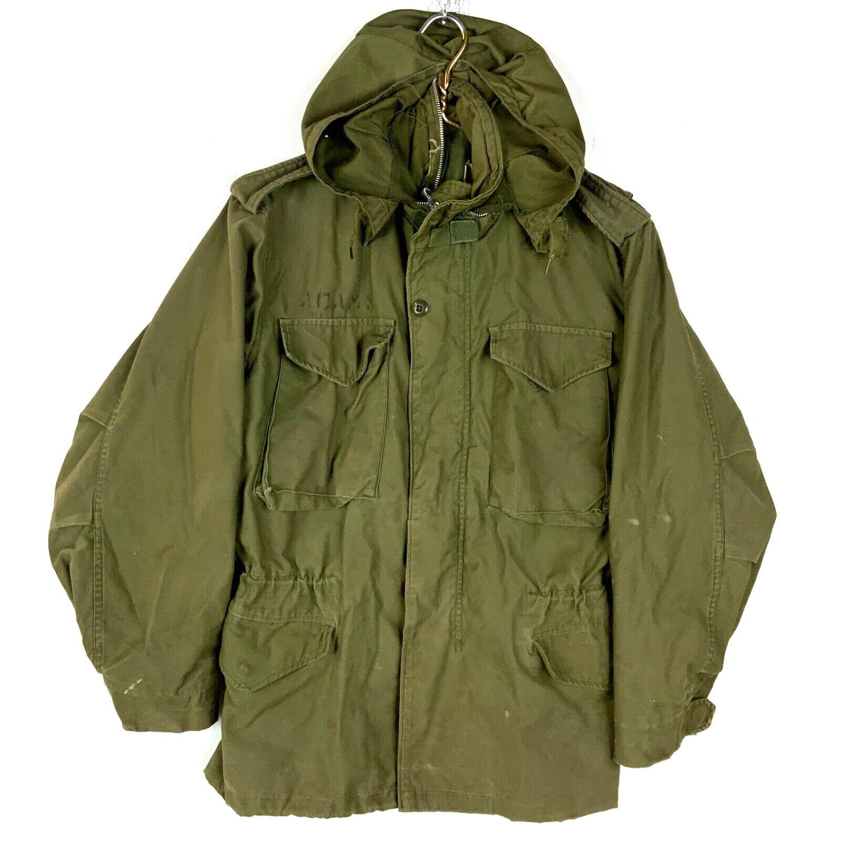 Vintage Military Field Jacket Small Green Full Zip Distressed Vietnam Era 60s Graphic Tee – Bold Style · Trending Graphic Apparel