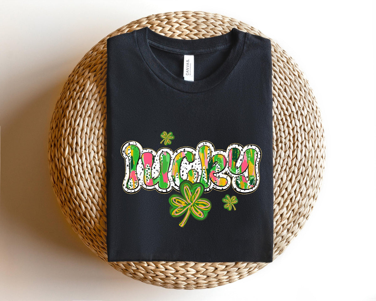 Lucky St Patrick Sweatshirt St Patrick39s Day Crewneck Cute Women39s Sweater St Patty39s Day Sweatshirt Lucky Holiday Party Sweater Sweatshirt – Easygoing Wear · Trending Graphic Apparel