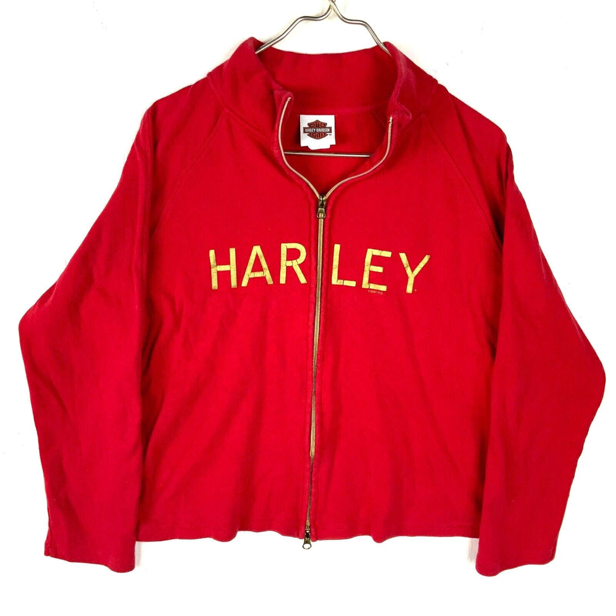 Harley Davidson Women39s Sweatshirt High Neck Large Red Full Zip California Sweatshirt – Bold Style · Trending Graphic Apparel