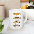 Trout Fish Lovers Ceramic Mug 11oz gift Graphic Tee – Everyday Comfort · High-Quality Print