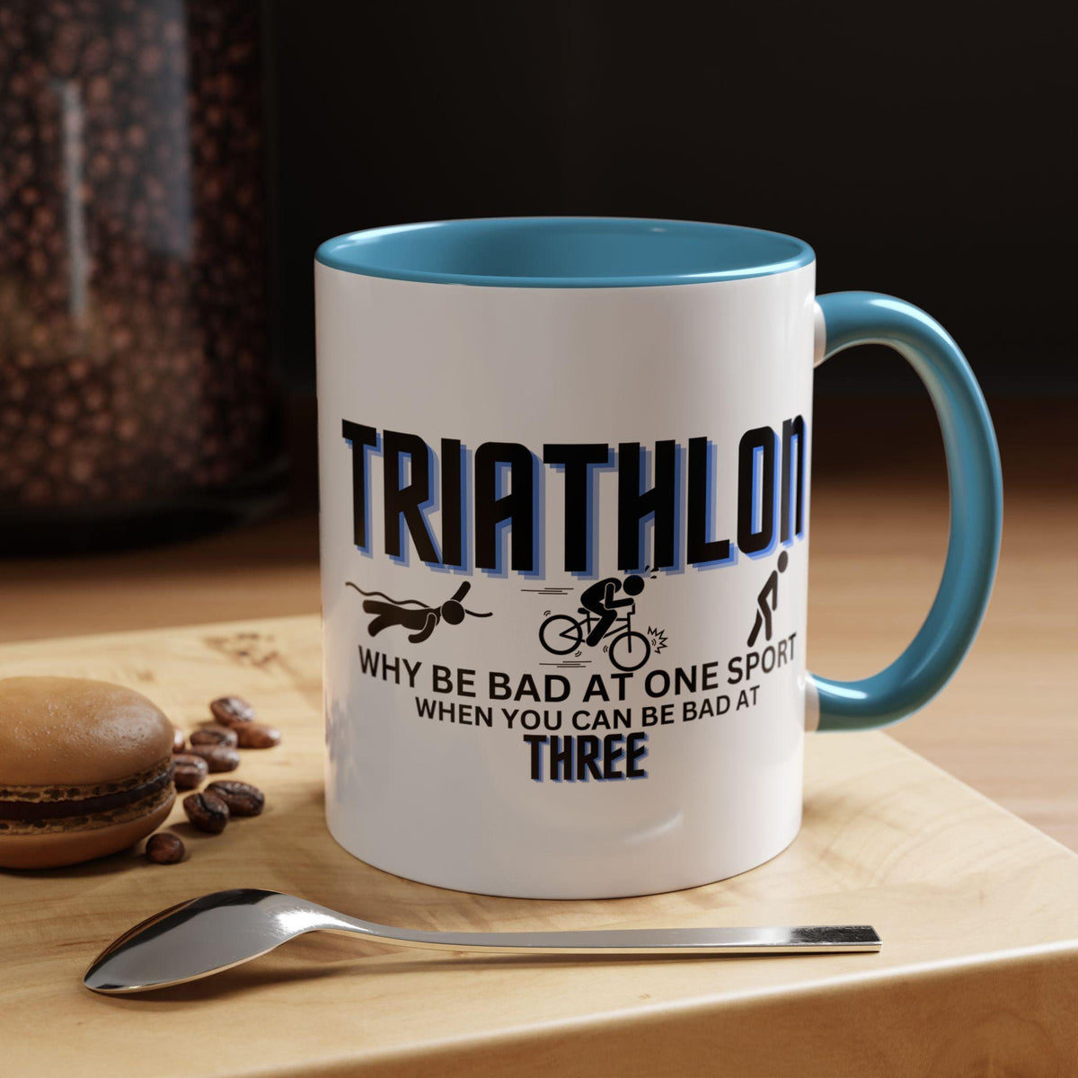 Triathlon Funny Slogan Mug Triathlete Coffee Cup Triatheltes Tea Cup Humor for Triathlete Gifts Graphic Tee – Easygoing Wear · Must-Have Style