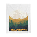 Yellowstone Park Blanket National Park Couch Throw Home Decor Blanket Camping Plush Blanket Souvenir blanket Wild West Birthday gift Graphic Tee – Bold Style · Top Pick For Any Outfit