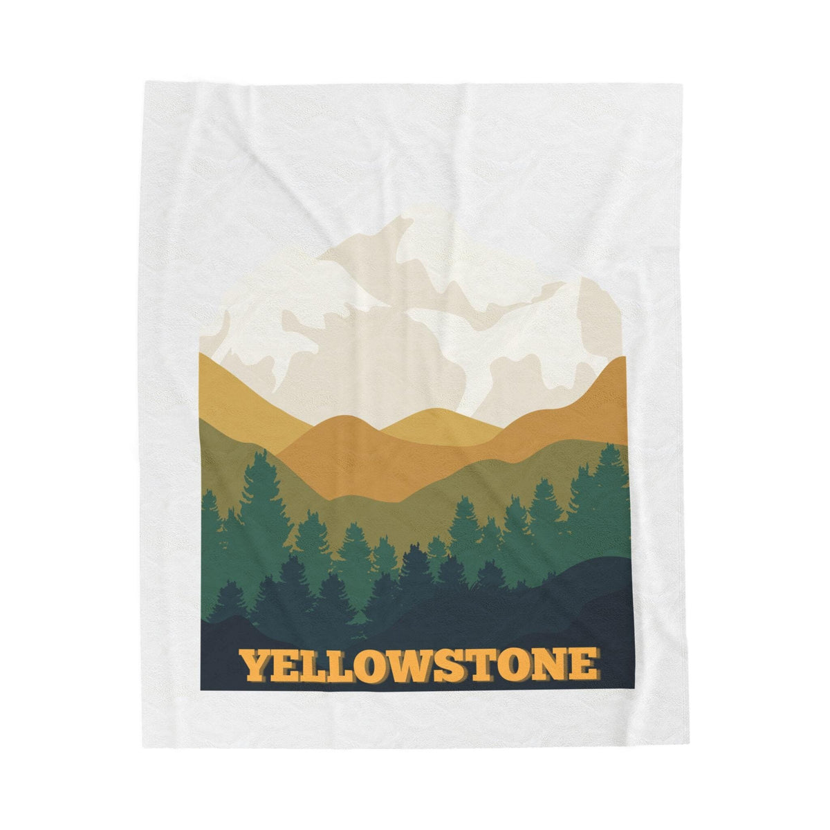 Yellowstone Park Blanket National Park Couch Throw Home Decor Blanket Camping Plush Blanket Souvenir blanket Wild West Birthday gift Graphic Tee – Bold Style · Top Pick For Any Outfit