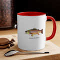Rainbow Trout Coffee Mug Colorful Trout Graphic Nature Inspired Mug for Fishing Enthusiasts 2 of 4 Collectors Edition Graphic Tee – Aesthetic Look · Must-Have Style