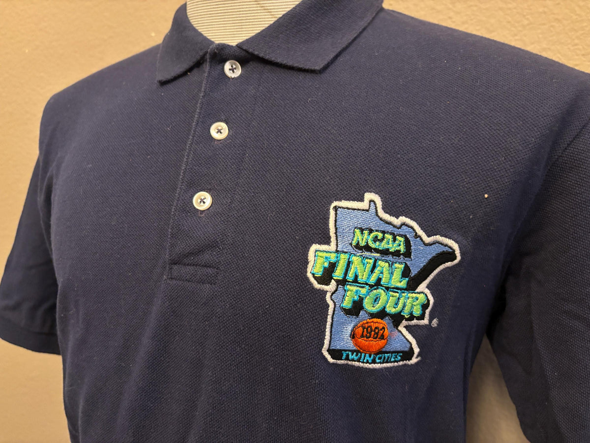 Vintage 90s NCAA Final Four Twin Cities Minnesota Basketball 1992 Duke Blue Devils Polo Shirt L Graphic Tee – Everyday Comfort · Perfect For Daily Wear