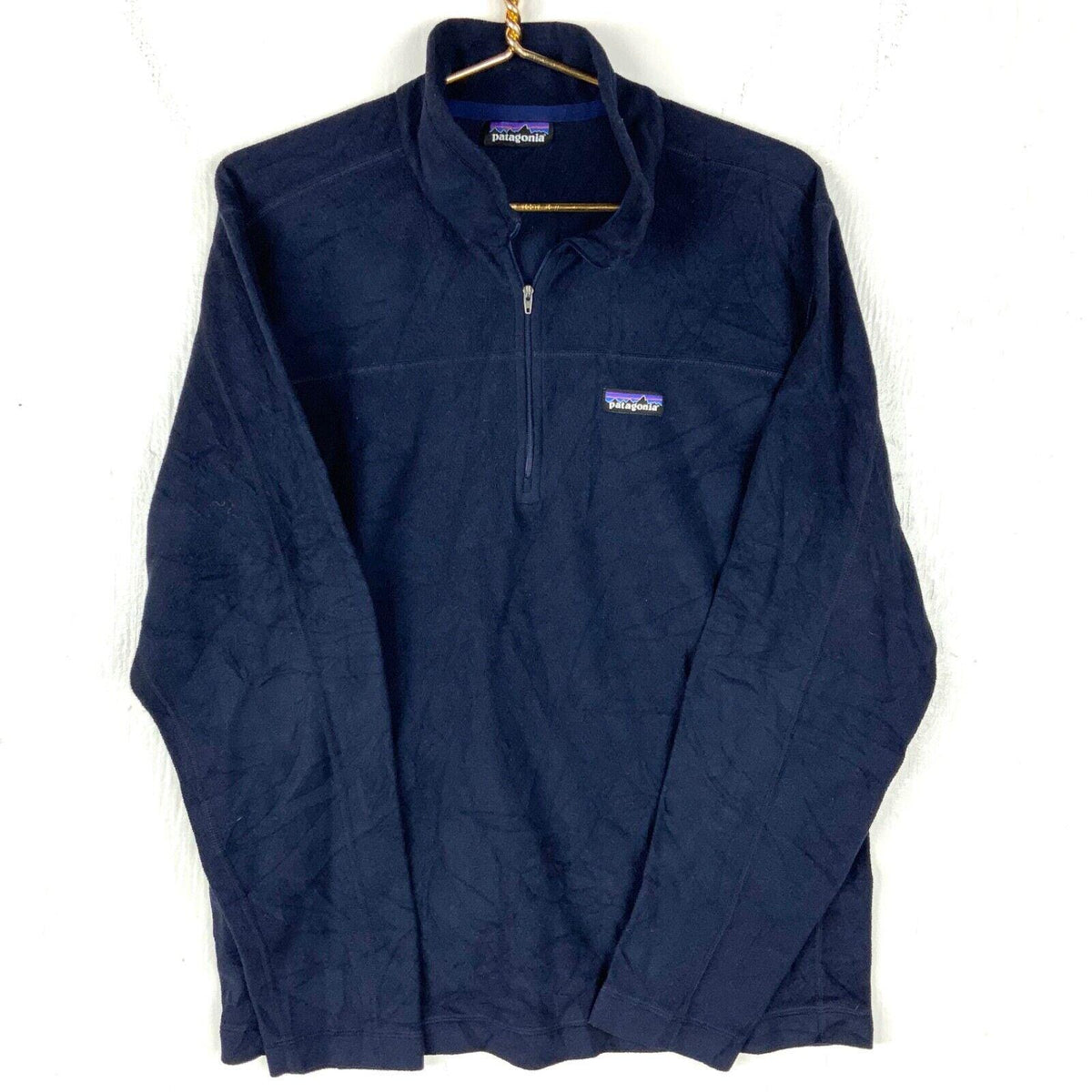 Patagonia Fleece Quarter Zip Sweater Jacket Large Micro D Blue Graphic Tee – Bold Style · Top Pick For Any Outfit