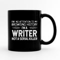 Funny Writer Gifts Cute Writer Mug Writing Mugs Writing Mug Writer Coffee Mug Write Mug Gifts for Writers Writing Coffee Cup Graphic Tee – Easygoing Wear · Great Gift For Fans