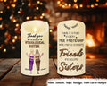 Unbiological Sisters Gift For Her Personalized Flameless Led Candle Best Friend Gift For Female Friendship Gifts Gifts For Her BFF Gift Graphic Tee – Everyday Comfort · Must-Have Style