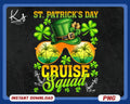 St Patrick39s Day Cruise Squad Png St Patricks Cruising Png Cruise St Patrick Day Png Shamrock Cruise Ship Lover Png Family Shirt Design Graphic Tee – Bold Style · Top Pick For Any Outfit