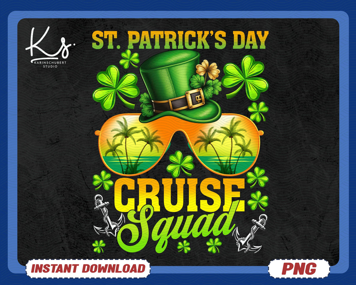 St Patrick39s Day Cruise Squad Png St Patricks Cruising Png Cruise St Patrick Day Png Shamrock Cruise Ship Lover Png Family Shirt Design Graphic Tee – Bold Style · Top Pick For Any Outfit