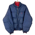 Vintage Polo Ralph Lauren Down Puffer Jacket Size 2XL Blue Full Zip Reversible Graphic Tee – Bold Style · Trending Graphic Apparel