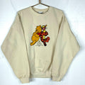 Vintage Winnie The Pooh Sweatshirt Extra Large Yellow Usa Disney Christmas Sweatshirt – Fan Favorite · Perfect For Daily Wear