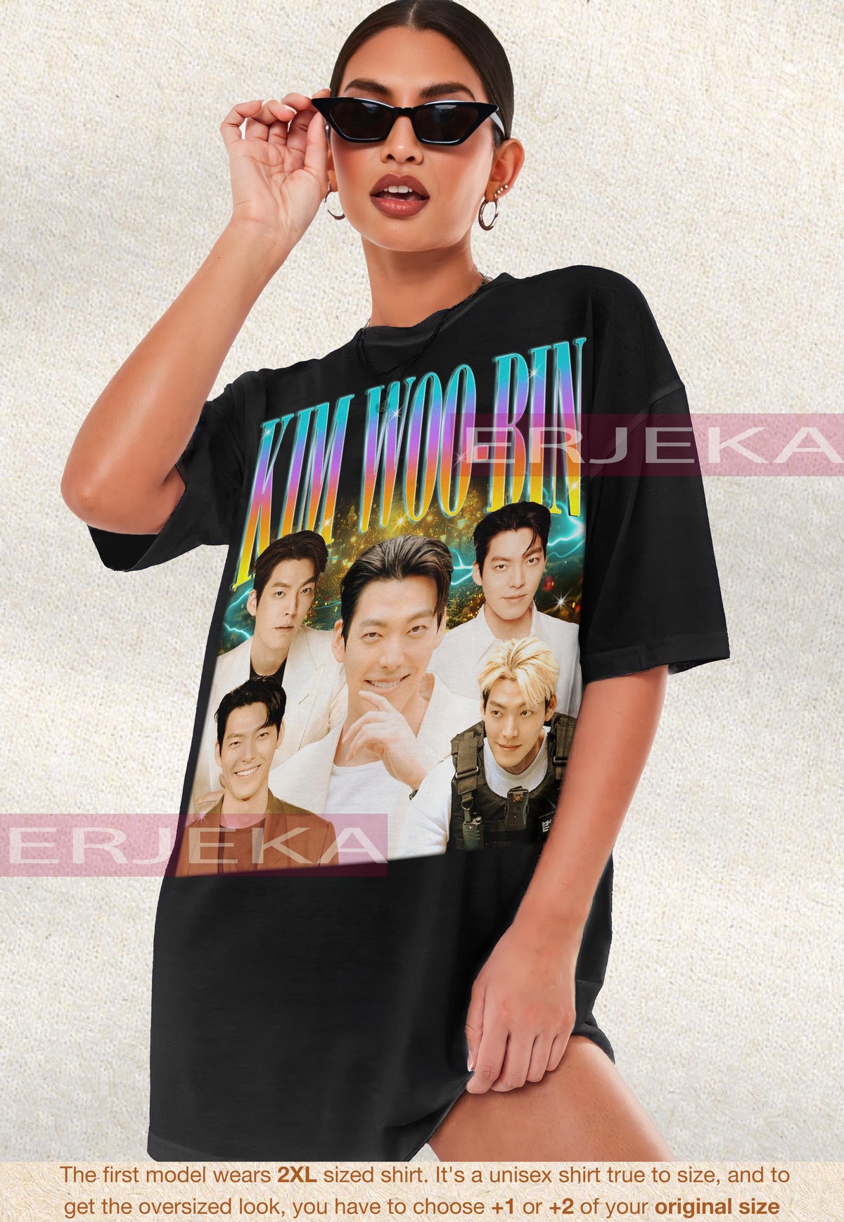 Limited Kim Woo Bin Kdrama Korean Pop Tshirt Vintage Unisex Shirt Graphic Tee – Feel-Good Design · Must-Have Style