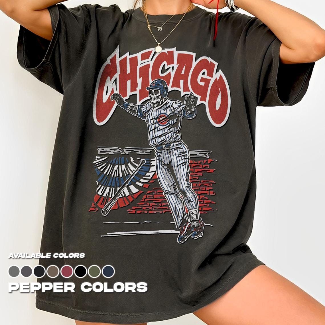 Chicago Football Tee Unisex Vintage Style Sports Fan Apparel Game Day T Shirt Cubs Merchandise 1717 T Shirt Graphic Tee – Fan Favorite · Must-Have Style