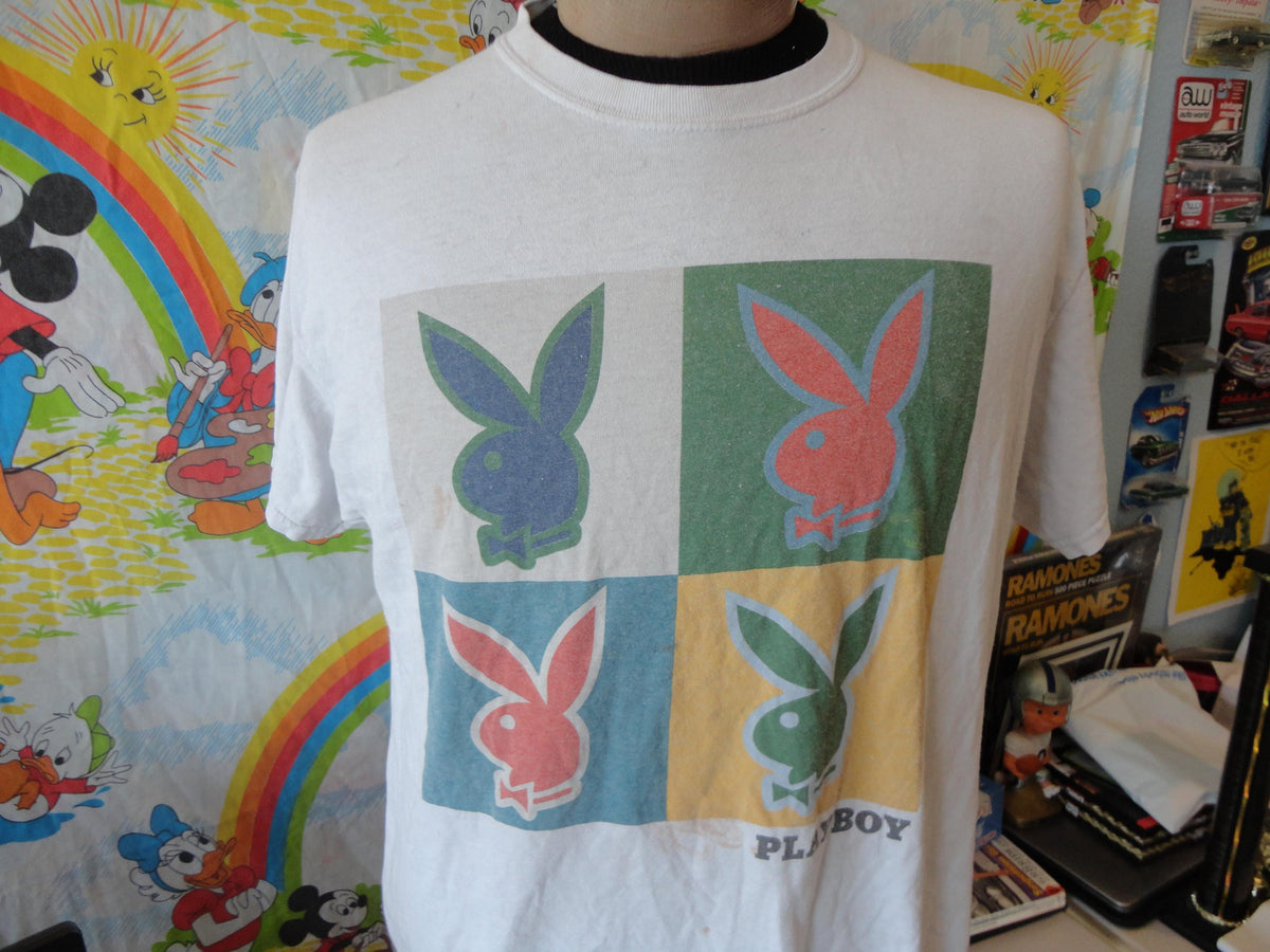 Playboy Magazine White T Shirt Size L Graphic Tee – Everyday Comfort · Perfect For Daily Wear