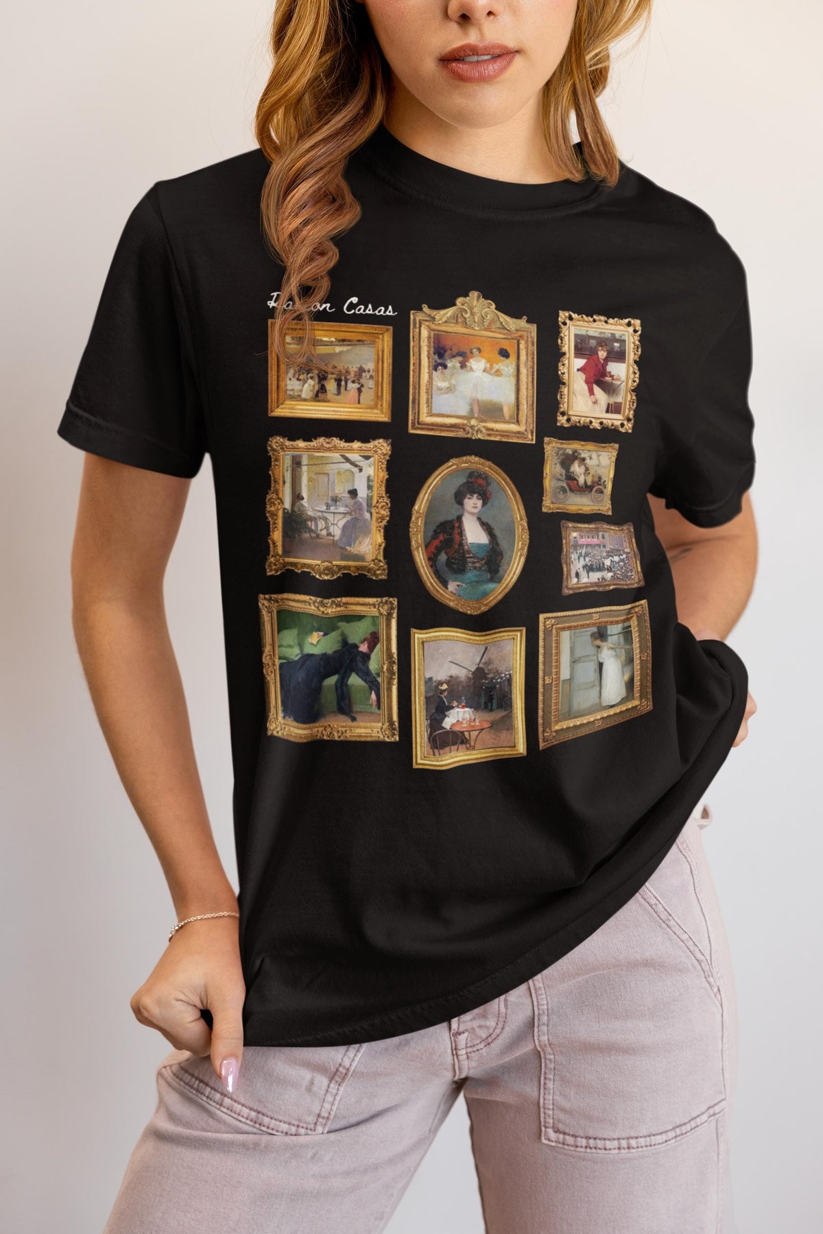 Ramon Casas Art History TShirt 19th Century European Art TShirt for Humanites Major or Art History Teacher Catalan Art Nouveau Movement Graphic Tee – Soft Feel · Top Pick For Any Outfit