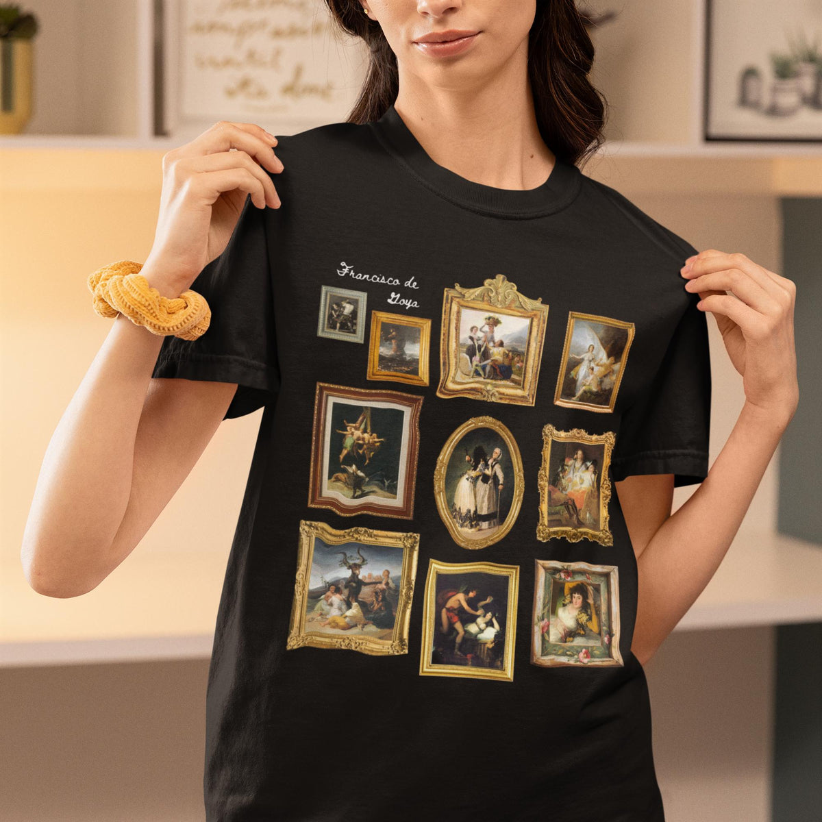 Francisco de Goya Art History Tee Shirt Spooky and Witchy Art History TShirt Romanticism Art Movement Humanities Major Graduation Gift Graphic Tee – Cozy Vibes · Perfect For Daily Wear