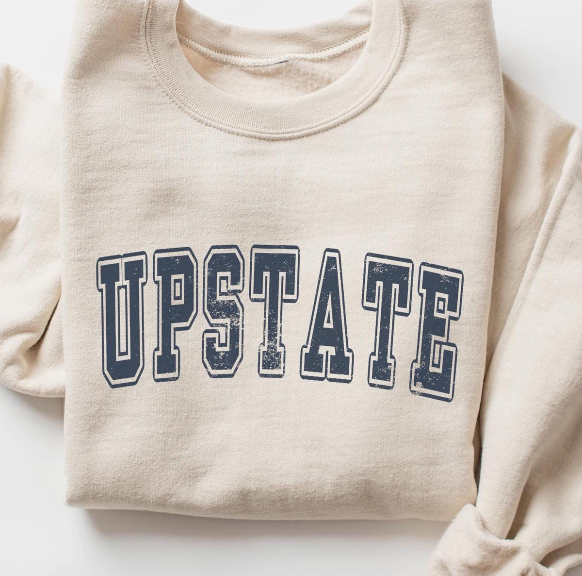 Upstate Crewneck Sweatshirt Gift New York Pullover Souvenir Sweatshirt – Bold Style · Must-Have Style